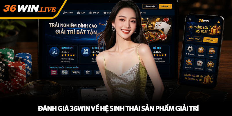 Đánh giá 36WIN về hệ sinh thái sản phẩm giải trí