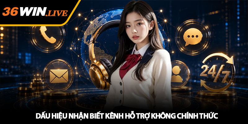 Dấu Hiệu Nhận Biết Kênh Hỗ Trợ Không Chính Thức