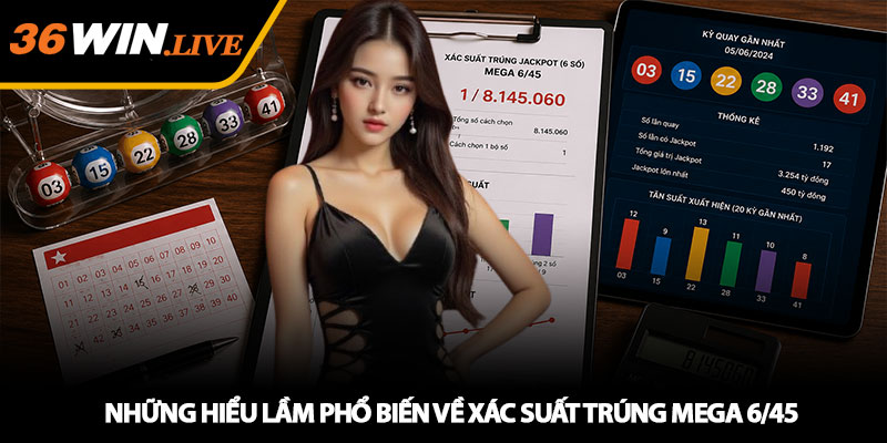 Những hiểu lầm phổ biến về xác suất trúng Mega 6/45